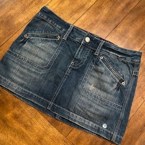 NEW American Eagle denim mini skirt